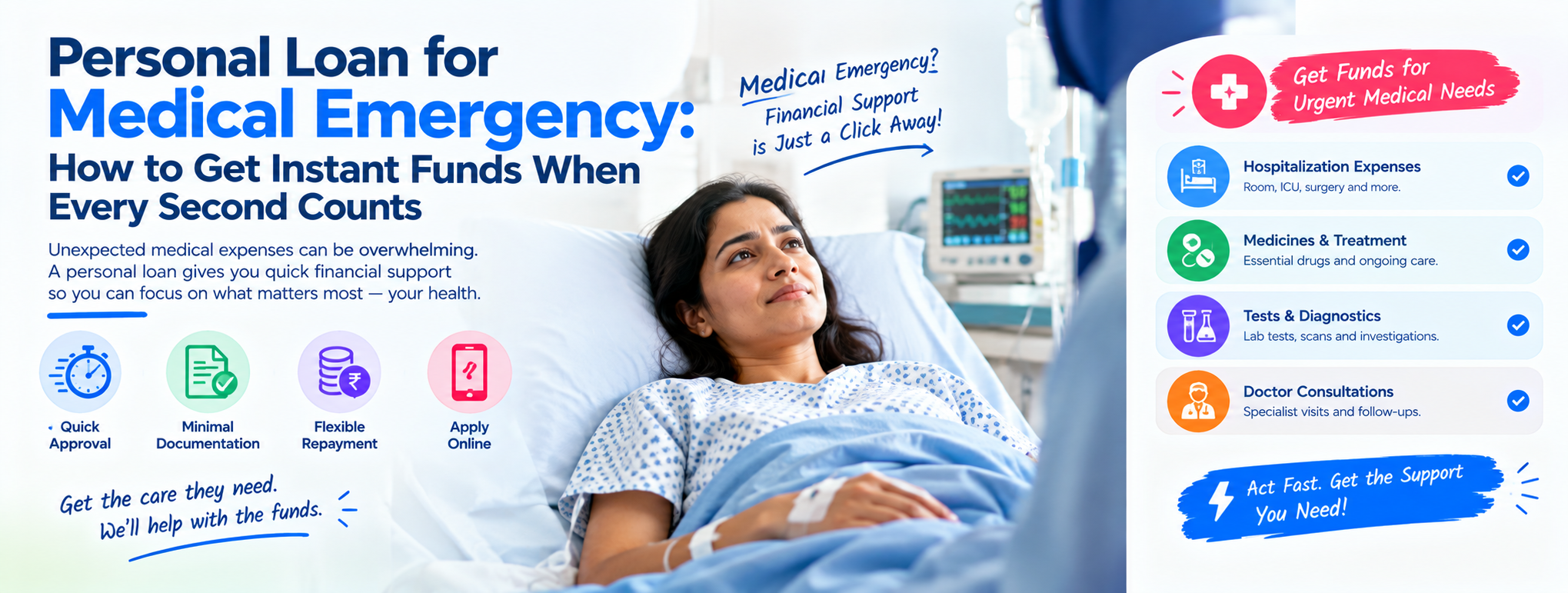 How to Get an Instant Personal Loan for Medical Emergencies